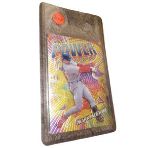 2000 Topps Chrome Holo Mark McGwire Power Players Baseball Card Ungraded